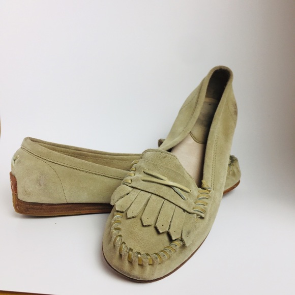 Frye Shoes - Frye Alex suede moccasin sz 8